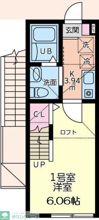 仮)シティハイツ京王堀之内の物件間取画像